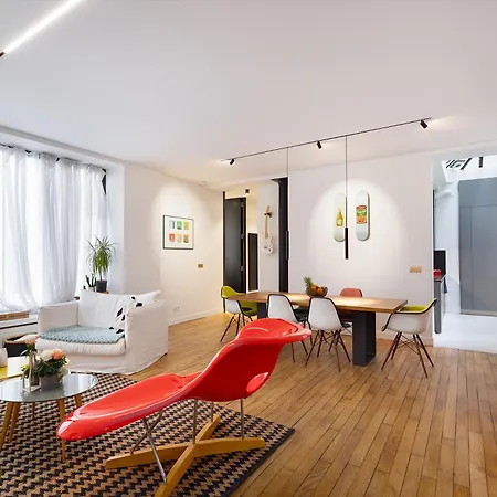 Luxueux Loft 3br Au Coeur Du Marais شقة