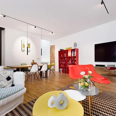 Apartamento Luxueux Loft 3br Au Coeur Du Marais