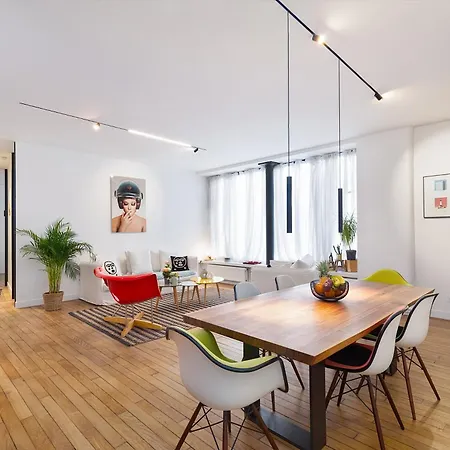 Luxueux Loft 3br Au Coeur Du Marais